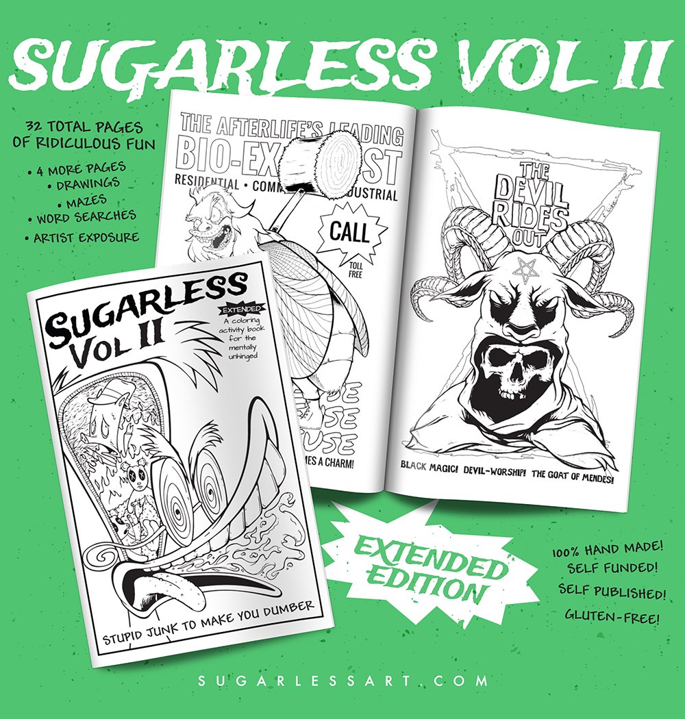 Sugarless Vol 2 Zine