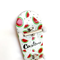 Image 5 of Fingerboard CUSTOM 34mm Pops Watermelon 