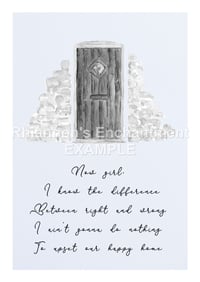 Image 5 of Lyrics by the doorway - Prints 