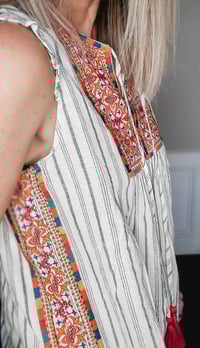 Image 4 of Cruise in Cabo Embroidered Top 
