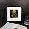 Gold Buddha Papercut Artwork