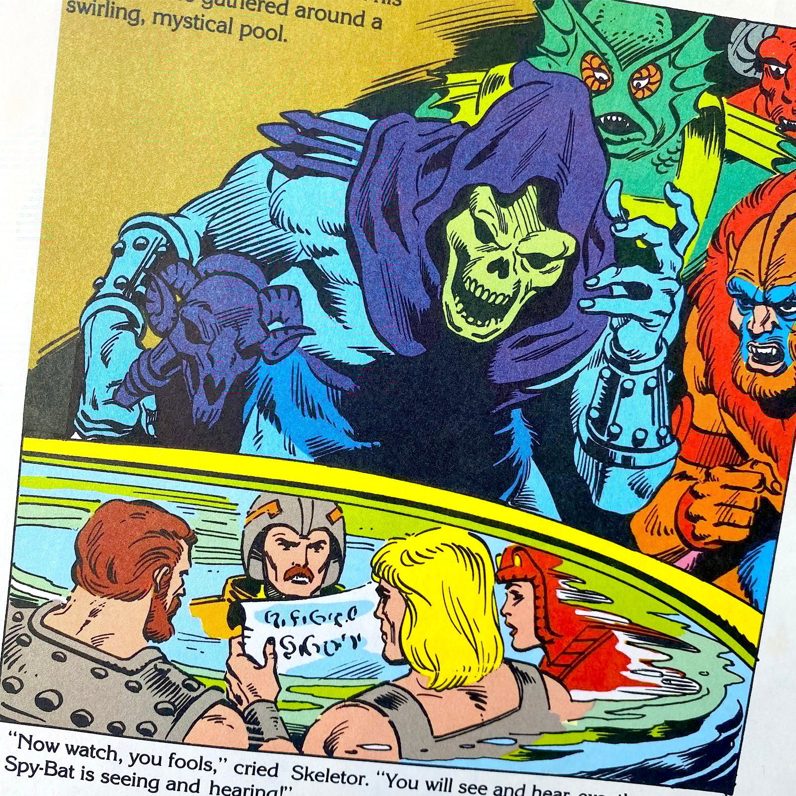 Masters of the Universe - Secret Of The Dragon's Egg - A Golden Super Adventure Book (1985