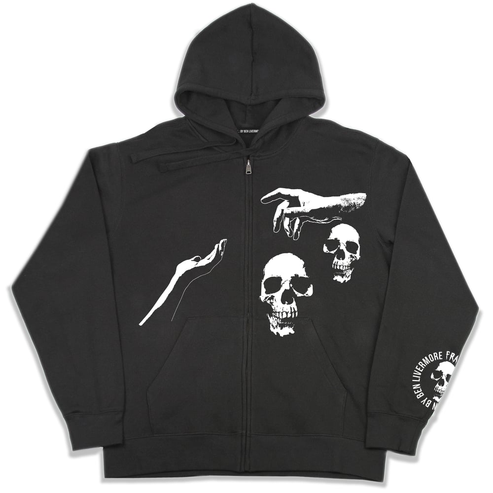 Image of Fractured Zip Up Hoodie