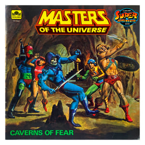  Masters Of The Universe - Caverns Of Fear - A Golden Super Adventure Book (1983)