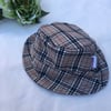 Tartan reversible bucket hat