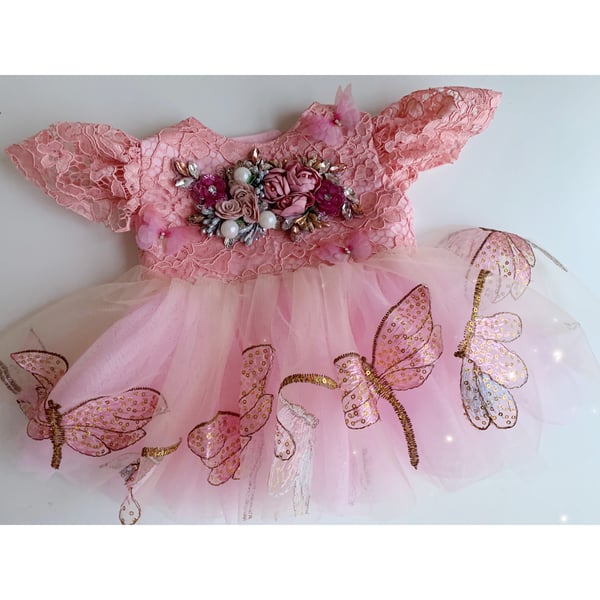 Image of Butterfly garden dress 