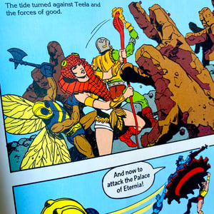  Masters Of The Universe - The Rock Warriors - A Golden Super Adventure Book (1985)