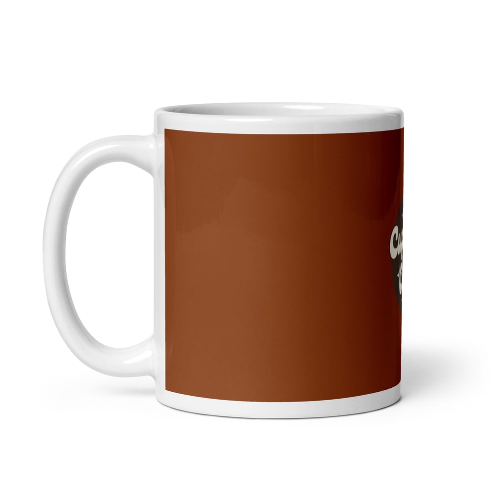 ZEN EXP - “Cup of Cloud 9” Brown glossy mug