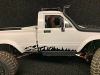 Image 1 of Mountain Scene Rocker Panel Decal 