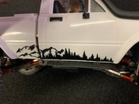 Image 2 of Mountain Scene Rocker Panel Decal 