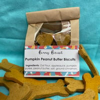 Pumpkin Peanut Butter Biscuits