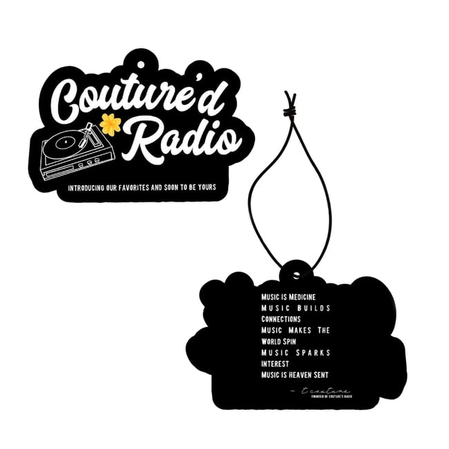 Couture'd Radio Car Air Freshener