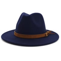 Image 3 of Wide Brim Fedora