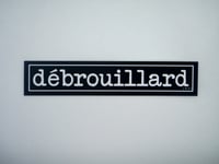 Image 1 of débrouillard - Sticker