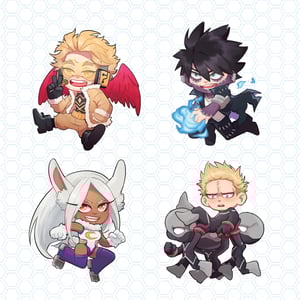 Heroes and Villains Charms