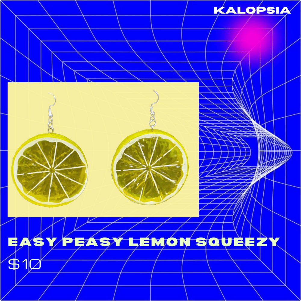 Image of Easy Peasy Lemon Squeezy Earrings 