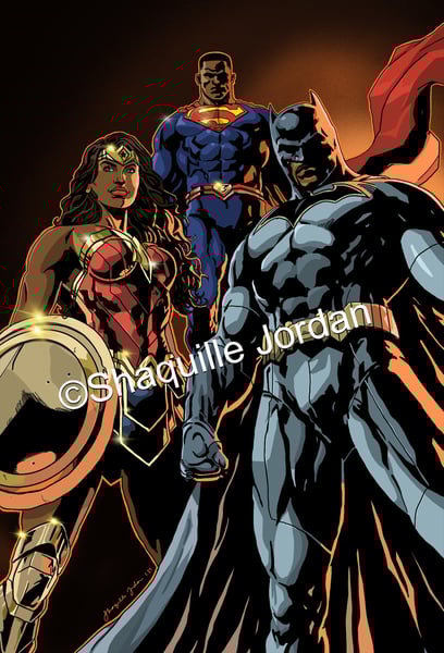 Image of Black Justice League Poster