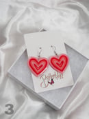 Image 4 of Suga n’ Spice Heart Earrings 
