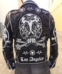 Image 2 of Black Magic Custom Leather Jacket