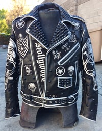 Image 3 of Black Magic Custom Leather Jacket