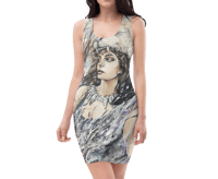 Image 1 of All-Over Print "Strength" Dress 