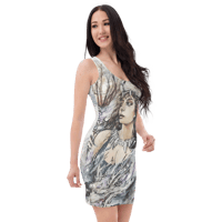 Image 4 of All-Over Print "Strength" Dress 