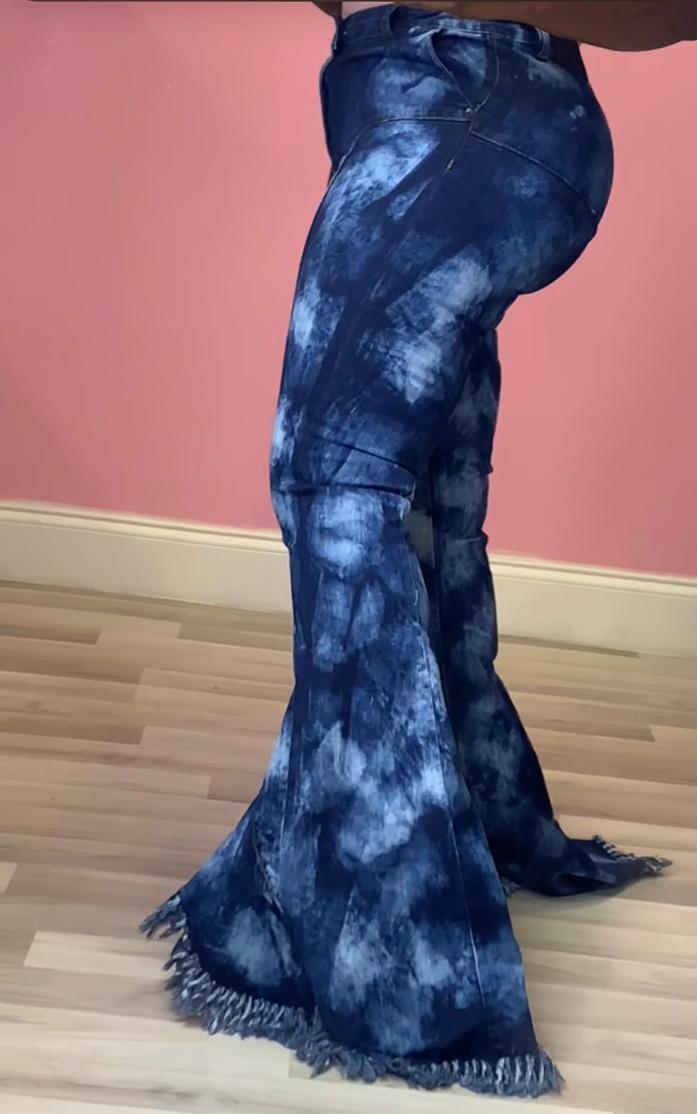 Image of BLEACH FLARE JEANS