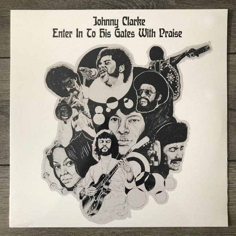 Image of Johnny Clarke - Enter To His Gates With Praise Vinyl LP
