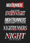 NEW! Night Runners Original DIE CUT Sticker Pack