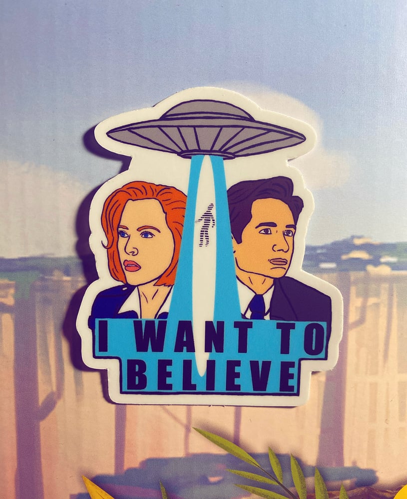 Image of The Truth is Out There die cut sticker