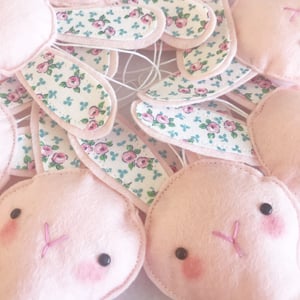 Image of Blush Pink Bunny Decoration