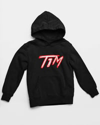 T1M Black Hoddie (Red Outline)