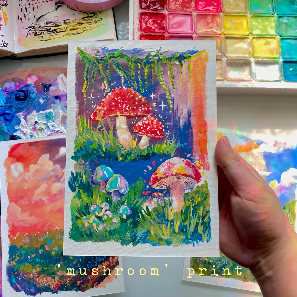 Image of SKETCH STUDIES ✧ Mini Art Print