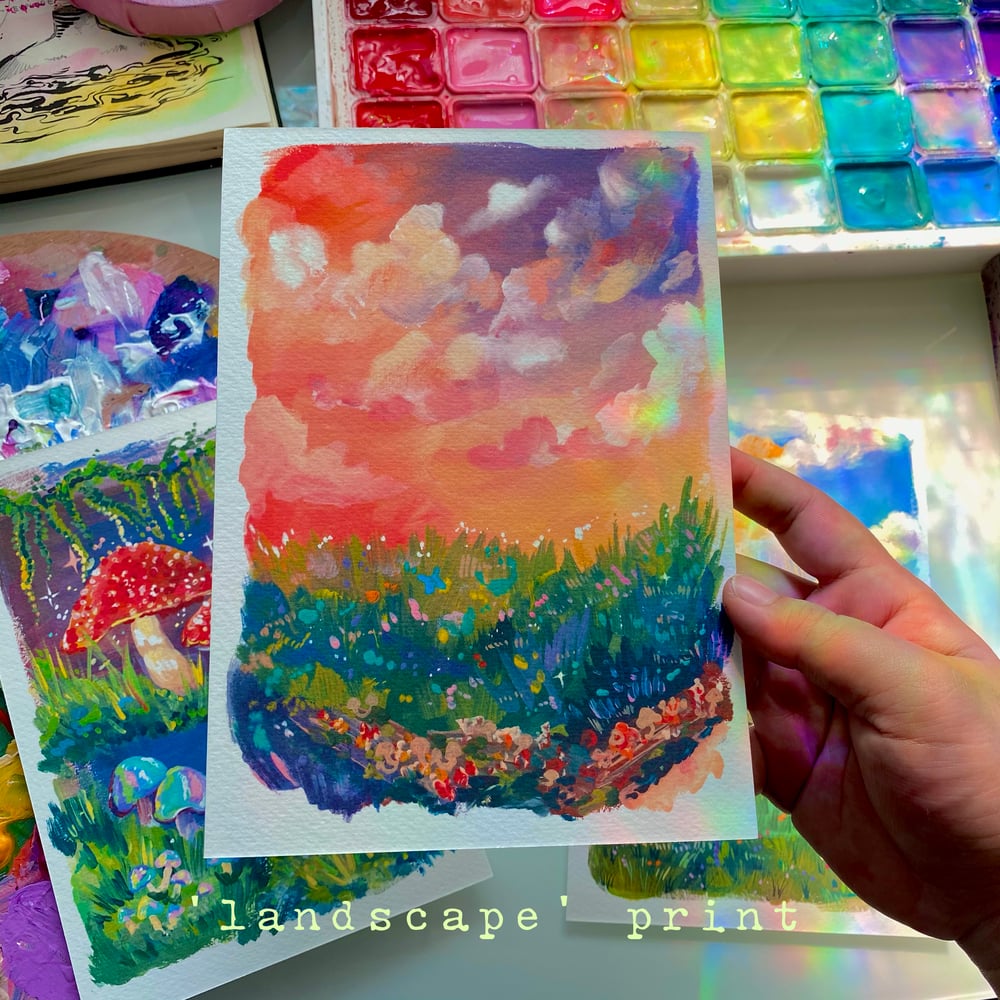 Image of SKETCH STUDIES ✧ Mini Art Print