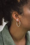 Minimal Hoops 3 sizes available in brass and recycled silver 