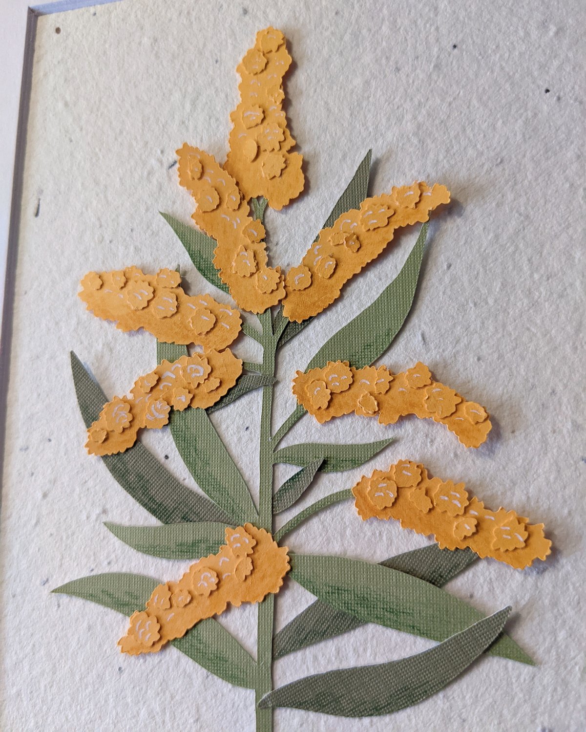 Image of Cut Paper Goldenrod