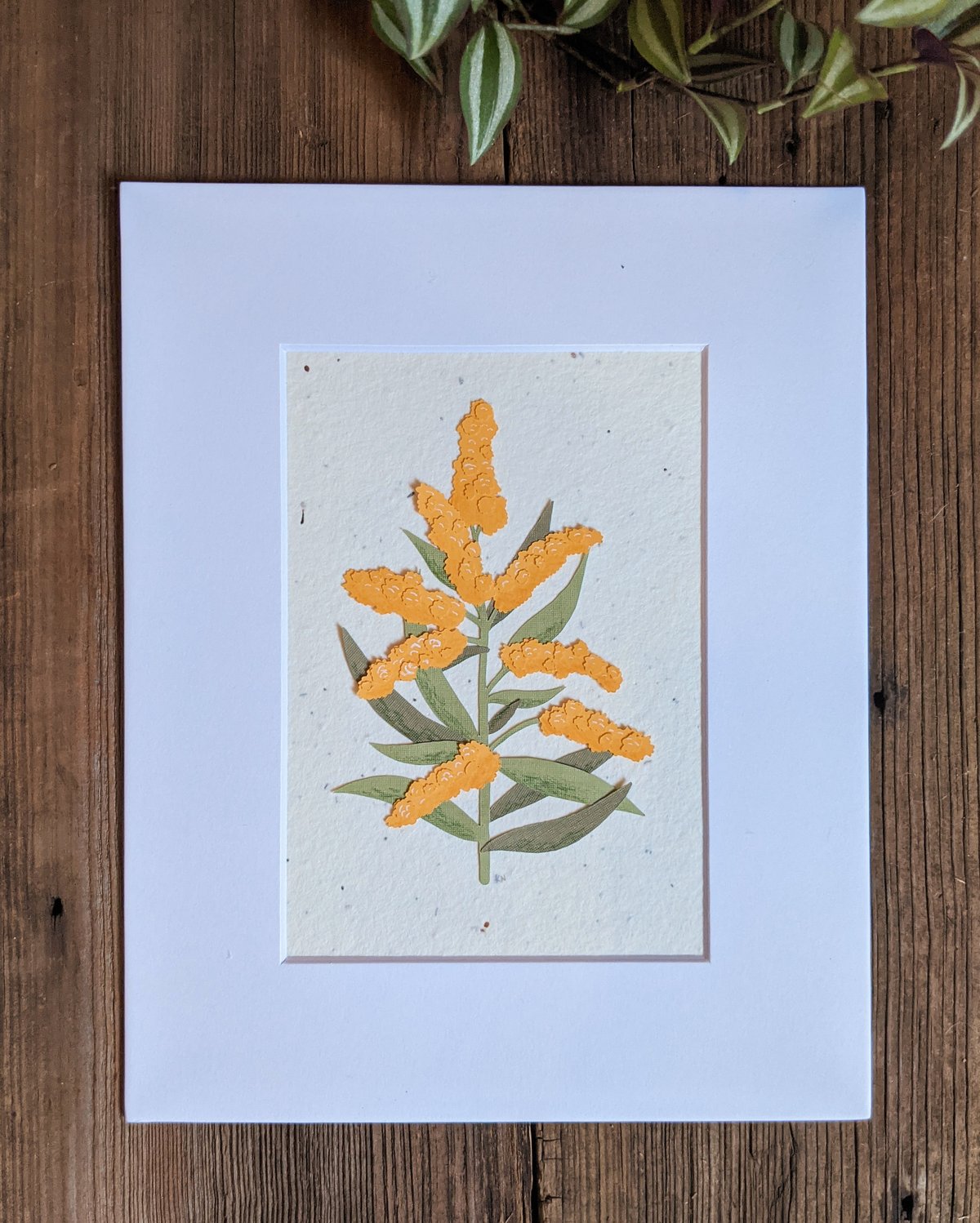 Image of Cut Paper Goldenrod