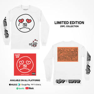Image of LIMITED EDITION 1ST & 15TH [F#CK LOVE] LONG SLEEVE 2 PACK