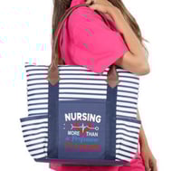 Image 2 of It’s A Calling Nantucket Tote Bag