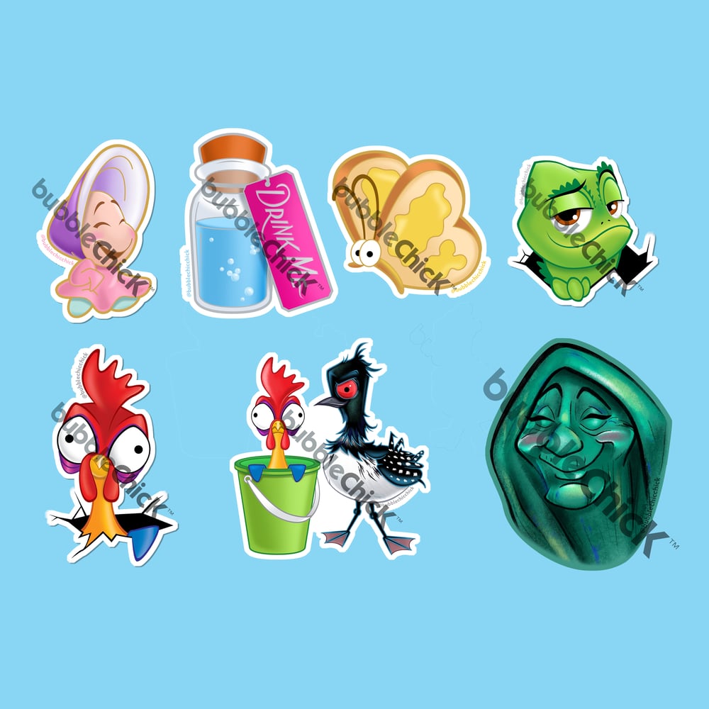 Image of Supporting Character Stickers