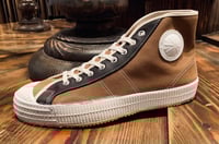 Image 1 of VEGANCRAFT vintage hi to camel sneaker made in Slovakia 