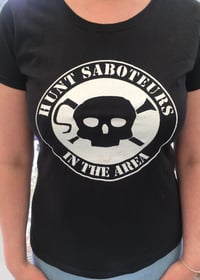 Image 1 of Hunt Saboteurs in the area T-shirt 