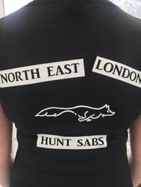 Image 2 of Hunt Saboteurs in the area T-shirt 
