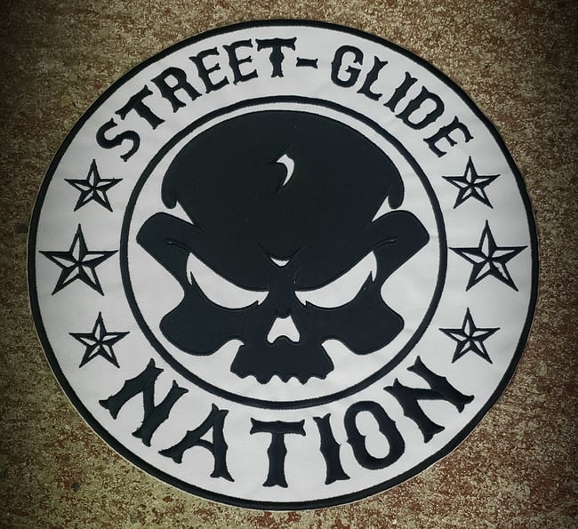 Street Glide Nation Large Patches