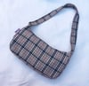 Tartan shoulder bag