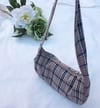 Tartan shoulder bag