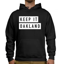 Image 2 of Keep it Oakland Block Hoodie (Unisex) 