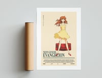 Image 2 of Asuka Langley Sohryu - Neon Genesis Evangelion, Anime Poster