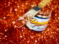 Image 2 of DANNY D CANDY BROWN CRUSHED GLASS