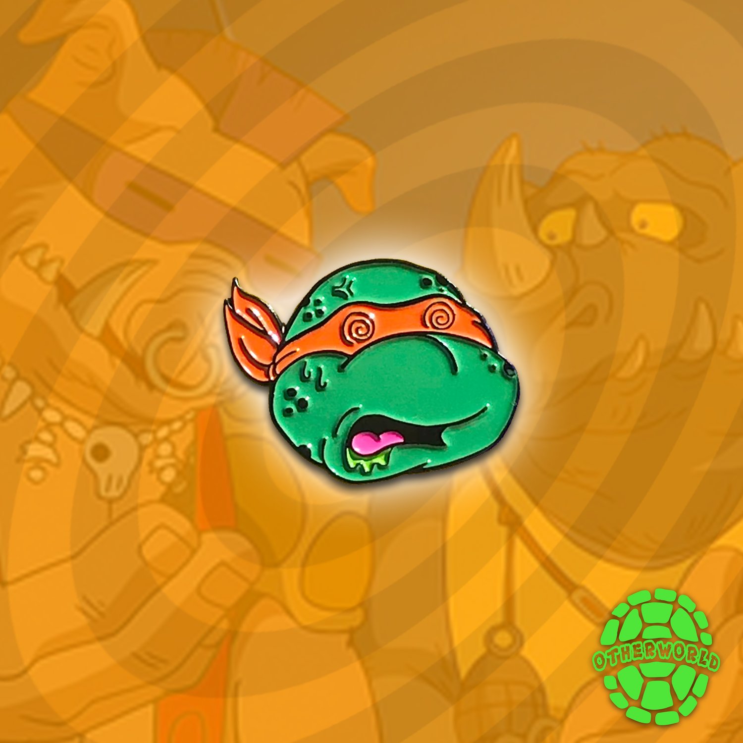 Trippy Mikey pin